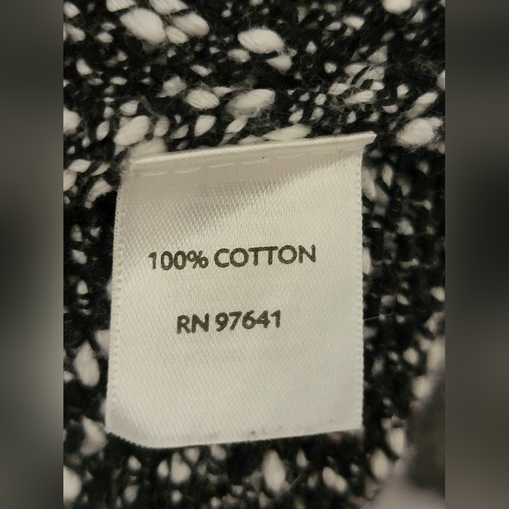 J. Jill Single Button Closure All Cotton Cardigan Size S - Picture 8 of 9